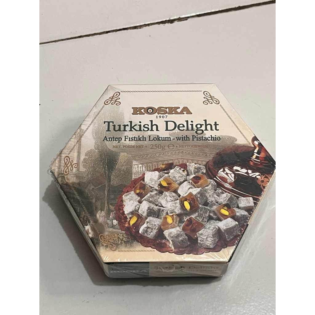 

koska Turkish delight antep fistikh lokum-with pistacio