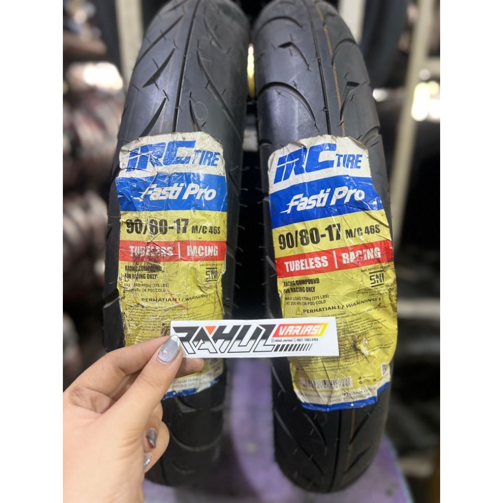 BAN IRC FASTI PRO IRC FASTI 2 90/80 RING 17