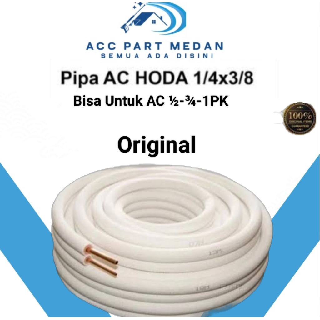 PIPA AC HODA ½-1PK 1/4x3/8 1ROLL FULL
