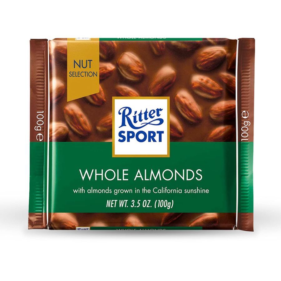 

Ritter Sport Milk Chocolate with Almond 100 Gram