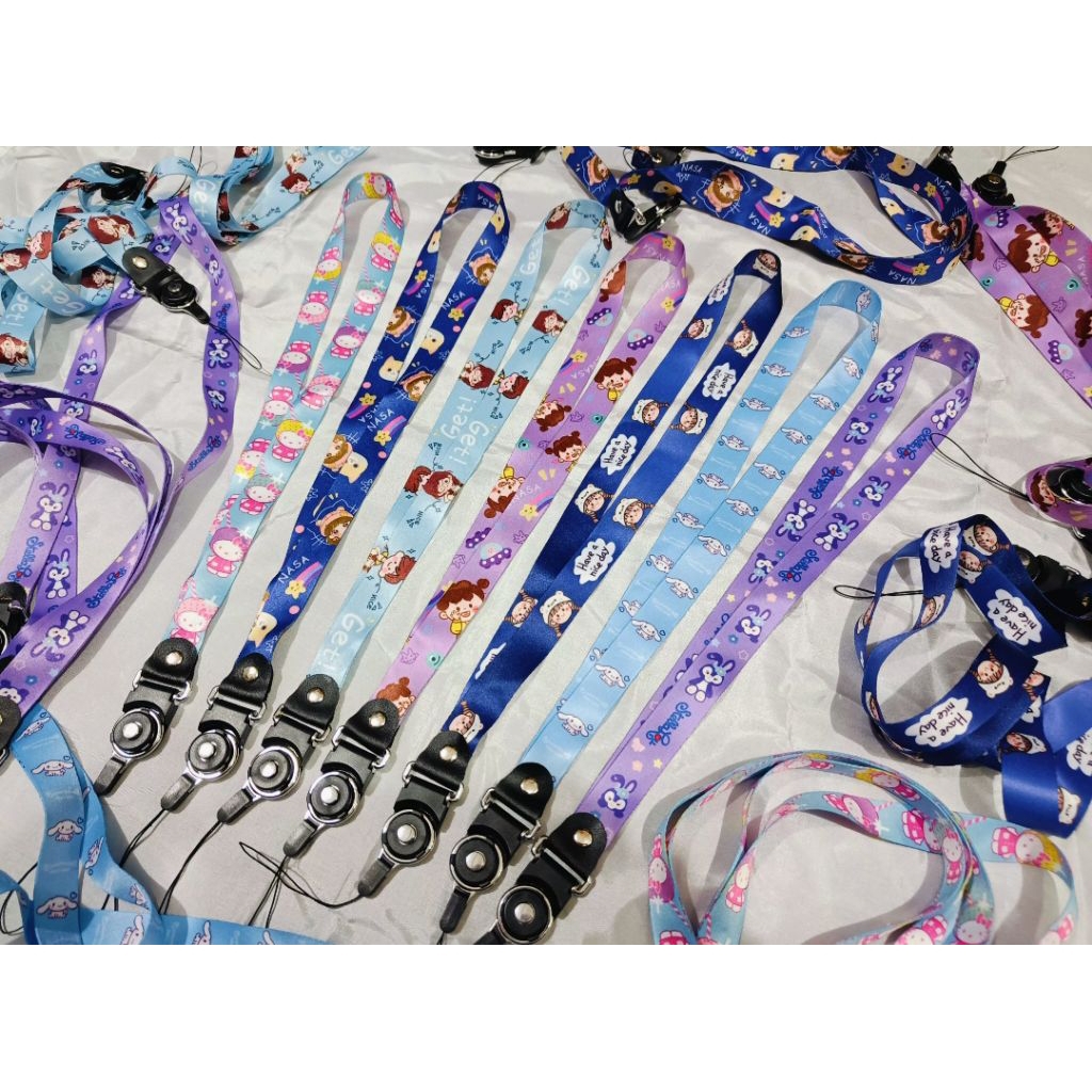 

TALI GANTUNGAN MOTIF KARTUN/CARTOON LANYARD NAME TAG/ID CARD/FLASHDISK/DLL