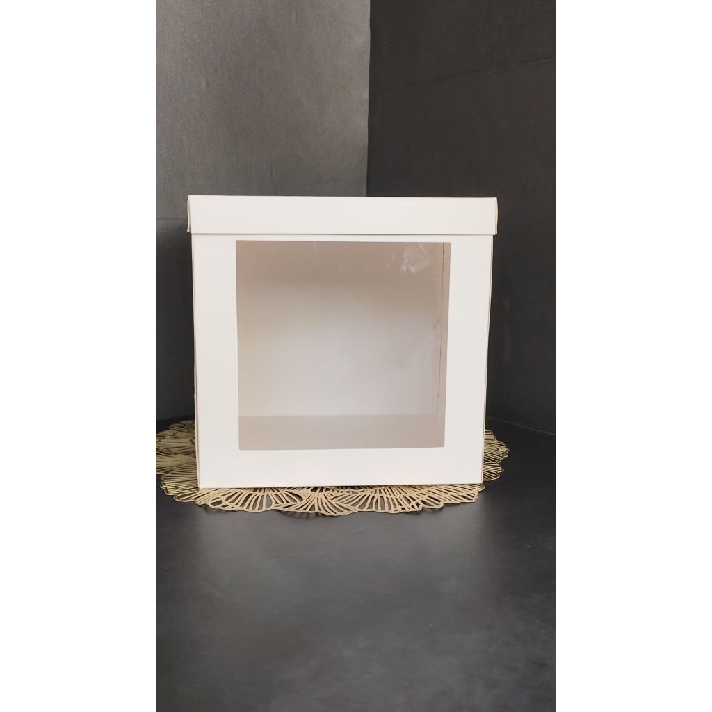 dus kue ulangtahun 25 x 25 x 25 cakeboard/box/dus kue ulangtahun/dus kue tinggi