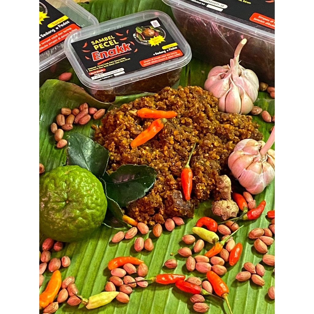 

Sambel Pecel Enakk Khas Blitar Kemasan 250 gram