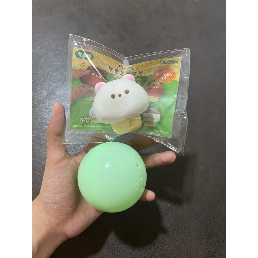 IBLOOM GACHAPON CAPSULE TOYS MUSHROOM JAMUR PUTIH WHITE LICENSED ORIGINAL SQUISHY MURAH SOFT SLOW