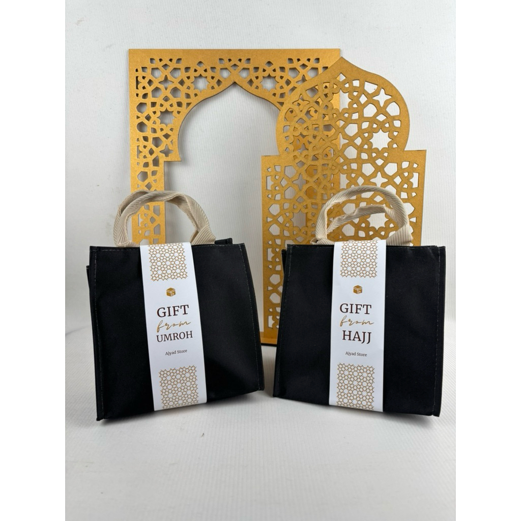 

Tote Bag | Tas Souvenir Haji dan Umroh | Tas dan Belt Only