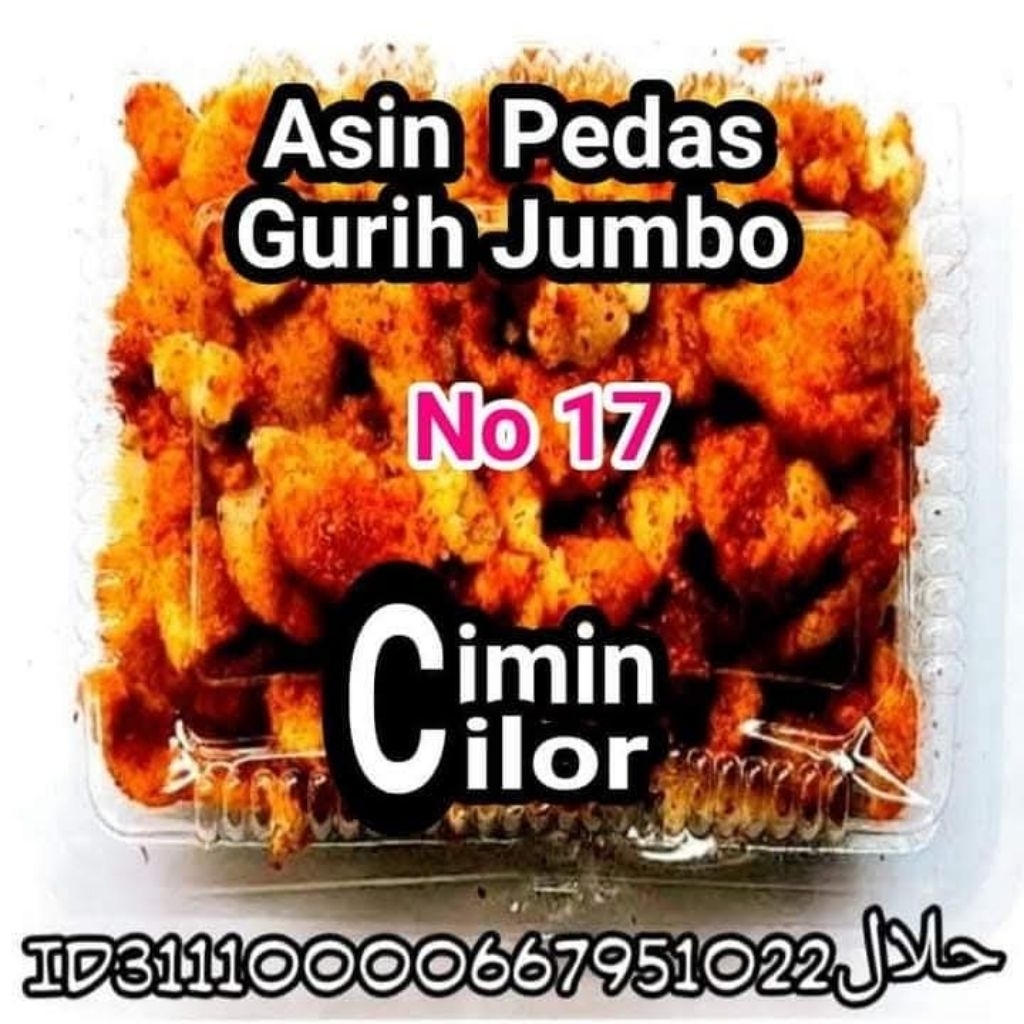

Cimin Tigasari Asin Pedas Gurih...