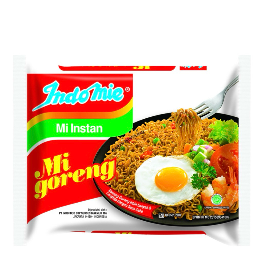 

BUNDLING 5 PCS | INDOMIE GORENG DAN RENDANG
