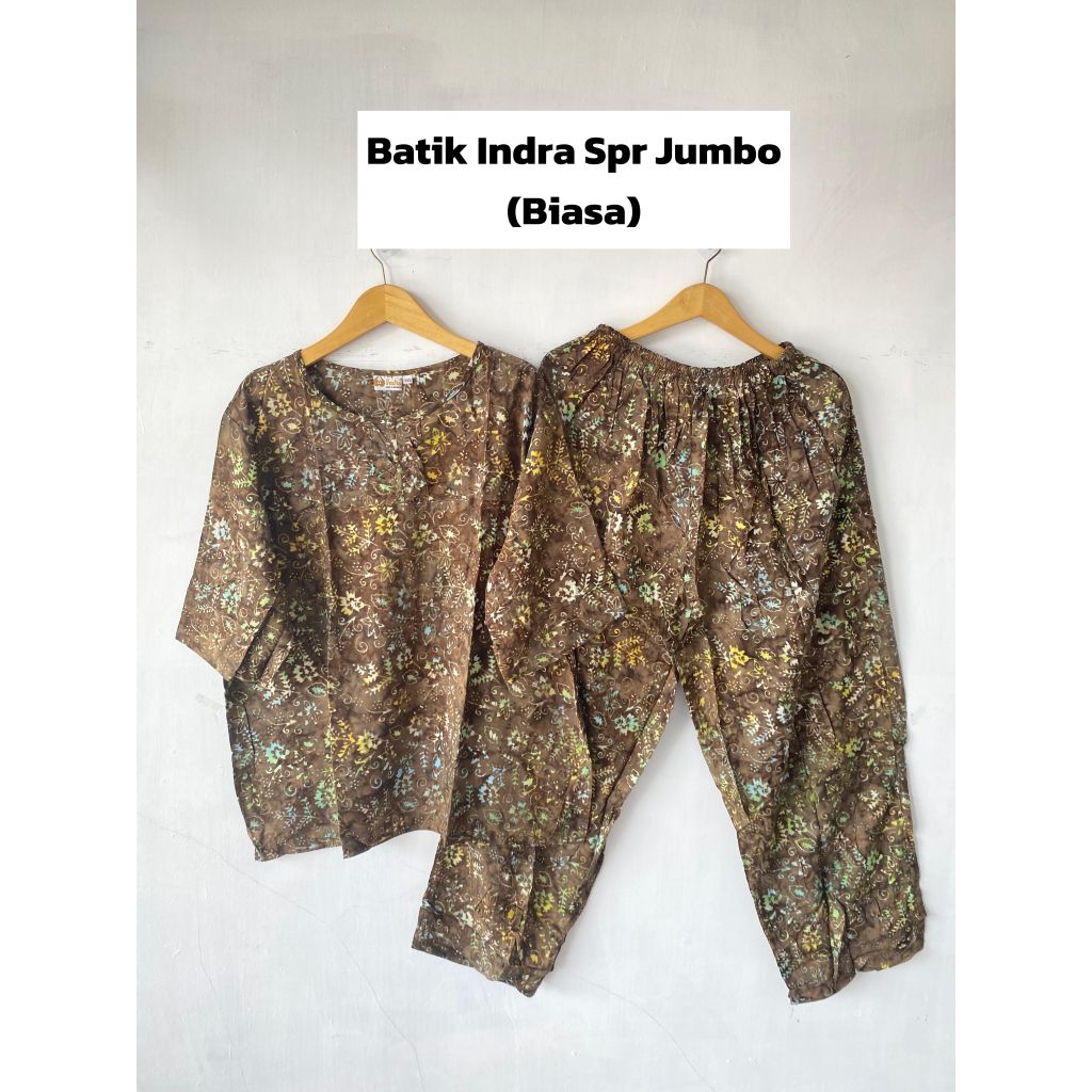 INDRA ~ Setelan Super Jumbo by Batik Indra