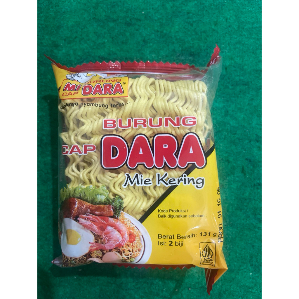 

Mie Kering Burung Dara