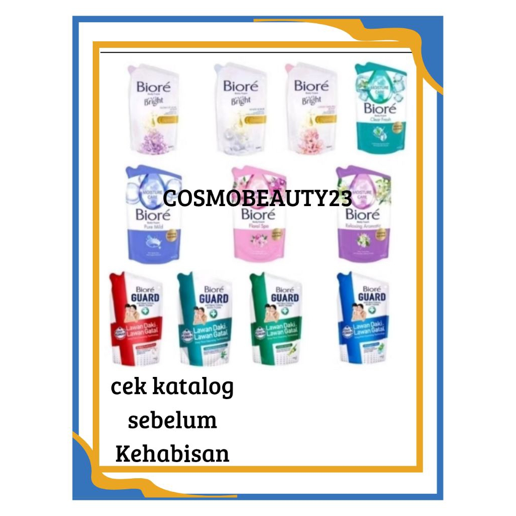 SABUN CAIR BIORE 400 ML