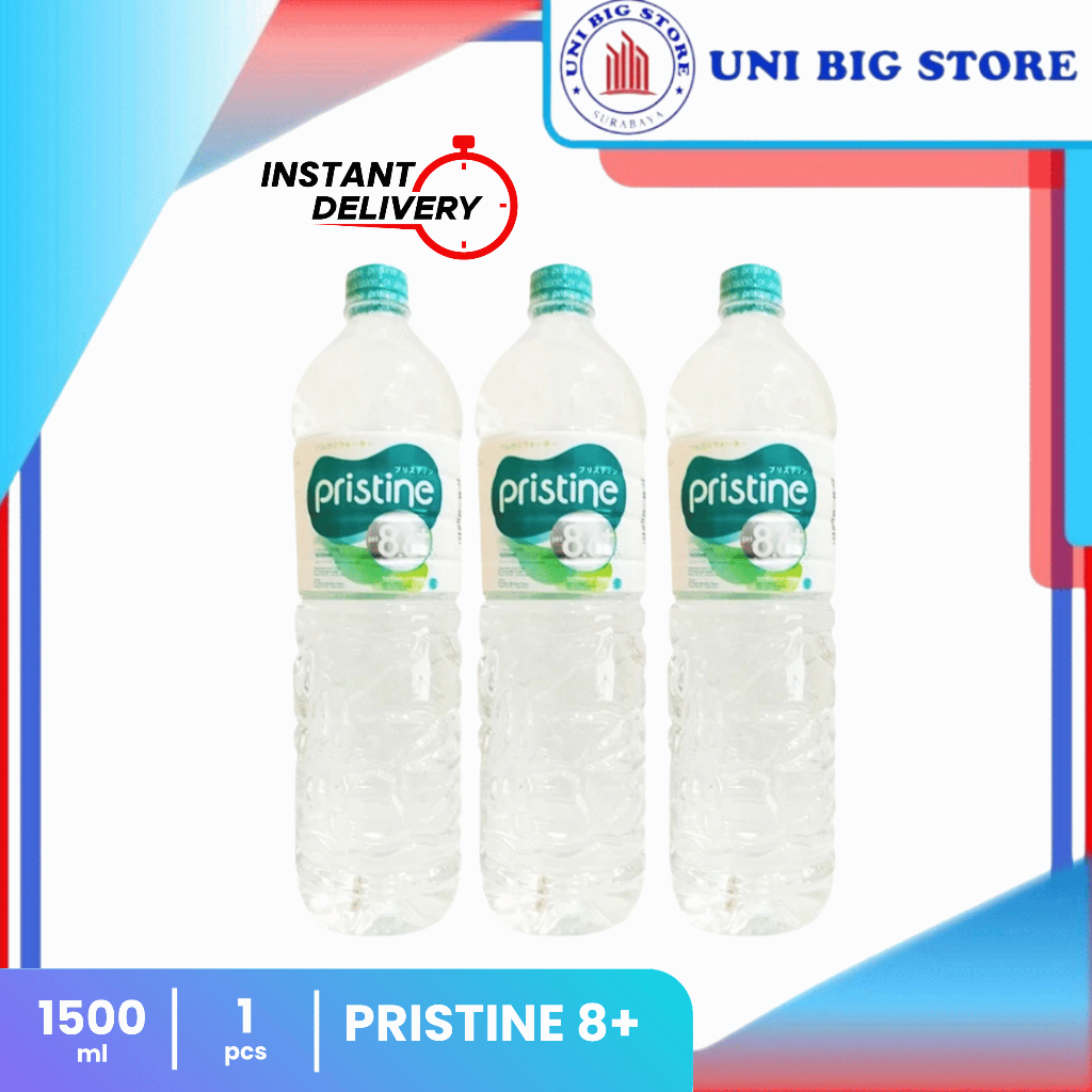 

Pristine 8+ Water 1500 ml 1 Botol Air Mineral Air Alkali