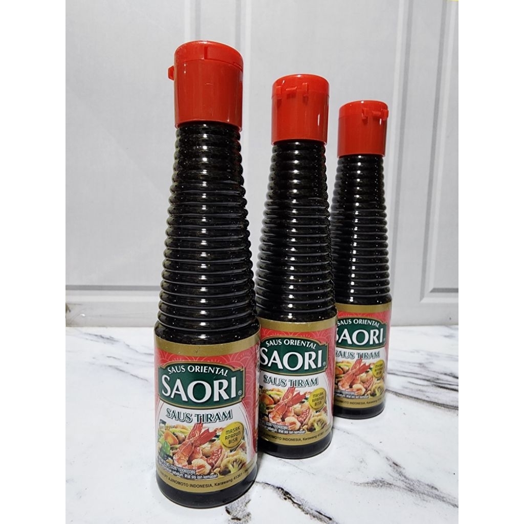 

SAORI SAUS TIRAM BOTOL KECIL 133 ML/BOTOL BESAR 270ML