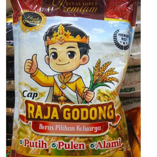 

[ 10 Kilogram ] Beras Cap Raja Godong Beras Pilihan Keluarga