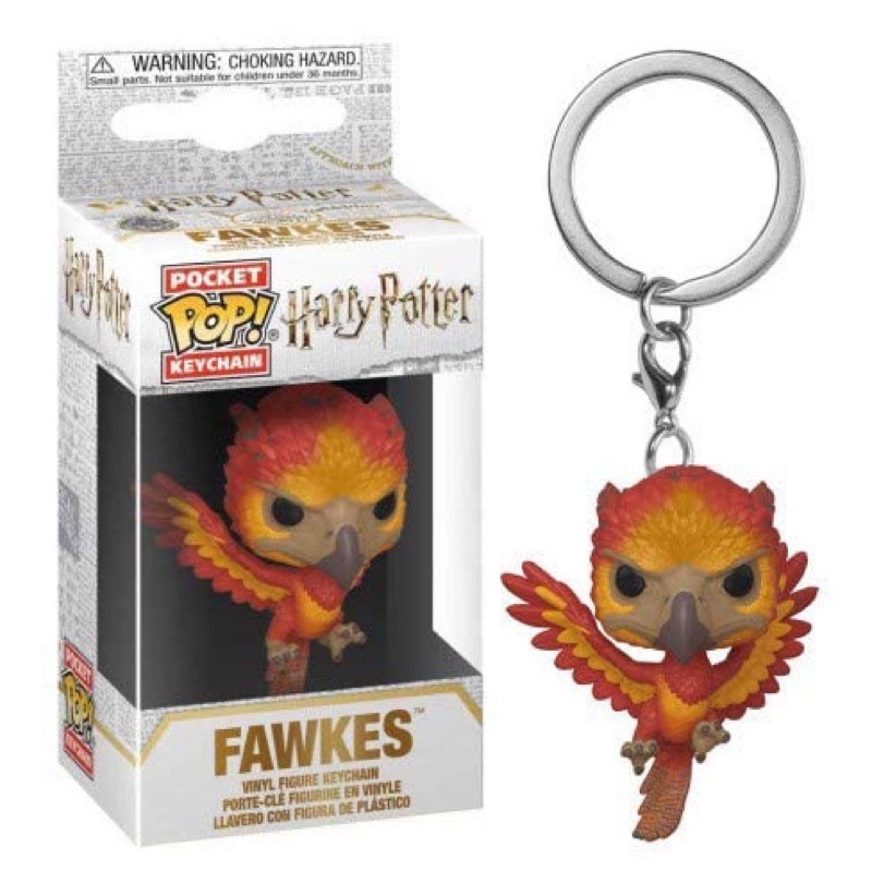 FUNKO POCKET POP KEYCHAIN GANTUNGAN KUNCI HARRY POTTER FAWKES