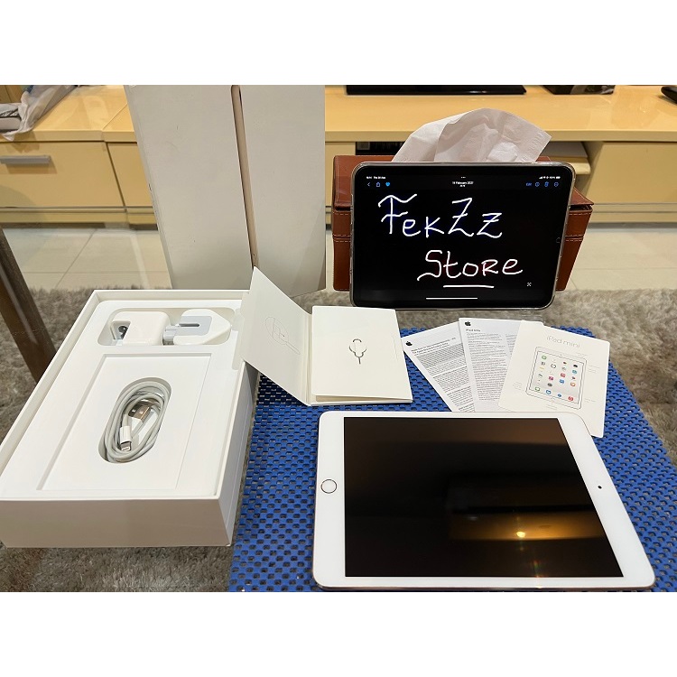 iPad mini 3 64Gb Wifi Cell Lengkap Original Normal - NO MINUS 