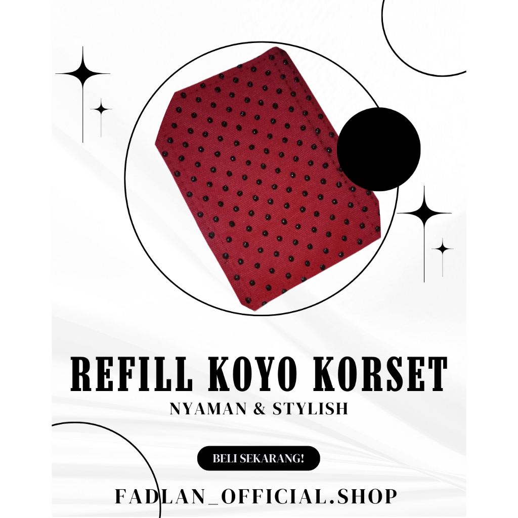 GQ Gang QI Refill Koyo Panas Untuk Korset Terlaris