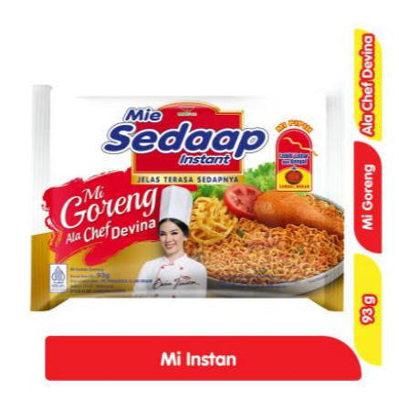 

Sedaap Mie Instant Goreng Ala Chef Bag 93 gr