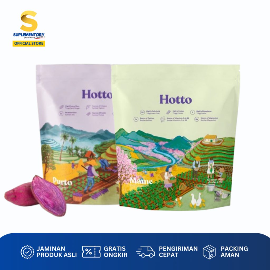 

Hotto Purto Mame Official Pouch 16 Sachet Multigrain