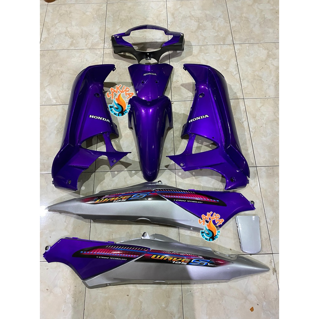 Bodi fullset Honda wave Honda supra 125 lama wave thailand fullset bodi wave/supra x 125 lama orenge