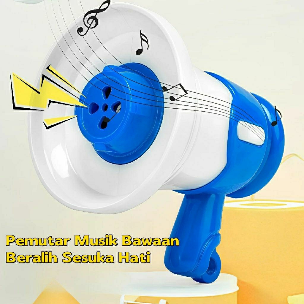 Gantungan Kunci Speaker Mini TOA Pengeras Suara Mini Lucu Dengan Fitur Rekam Suara Dan Musik