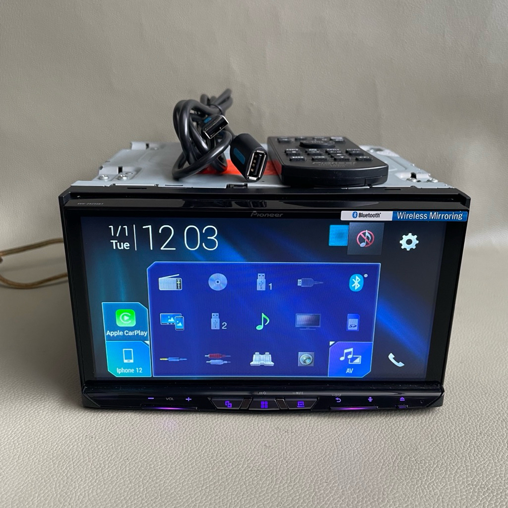 Head Unit Pioneer Avh Z9250bt Carplay Android auto
