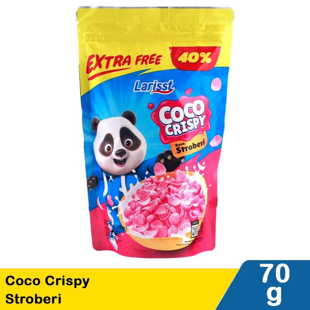 

Larisst coco crispy stroberi 50+20g