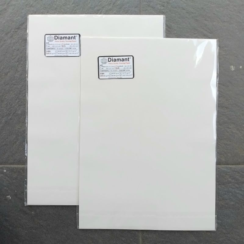 

Kertas Kalkir Diamant A3 85 gr ( 50 Lbr) [ Original ]