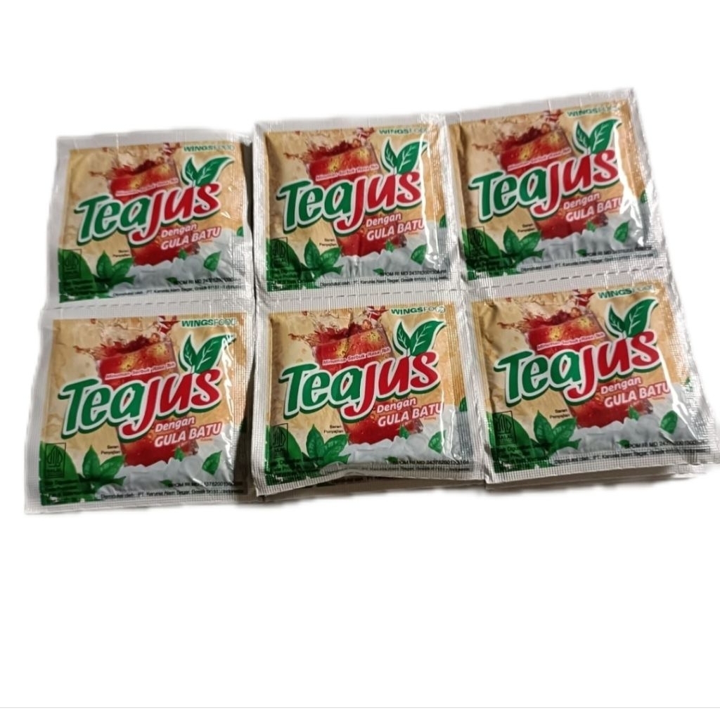 

teajus minuman segar instan( satu pak isi 6 rt)
