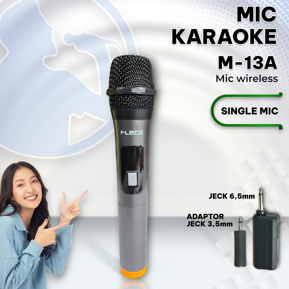 Mic Professional Fleco M13A Single mic / MIc wireless FLECO M-13A
