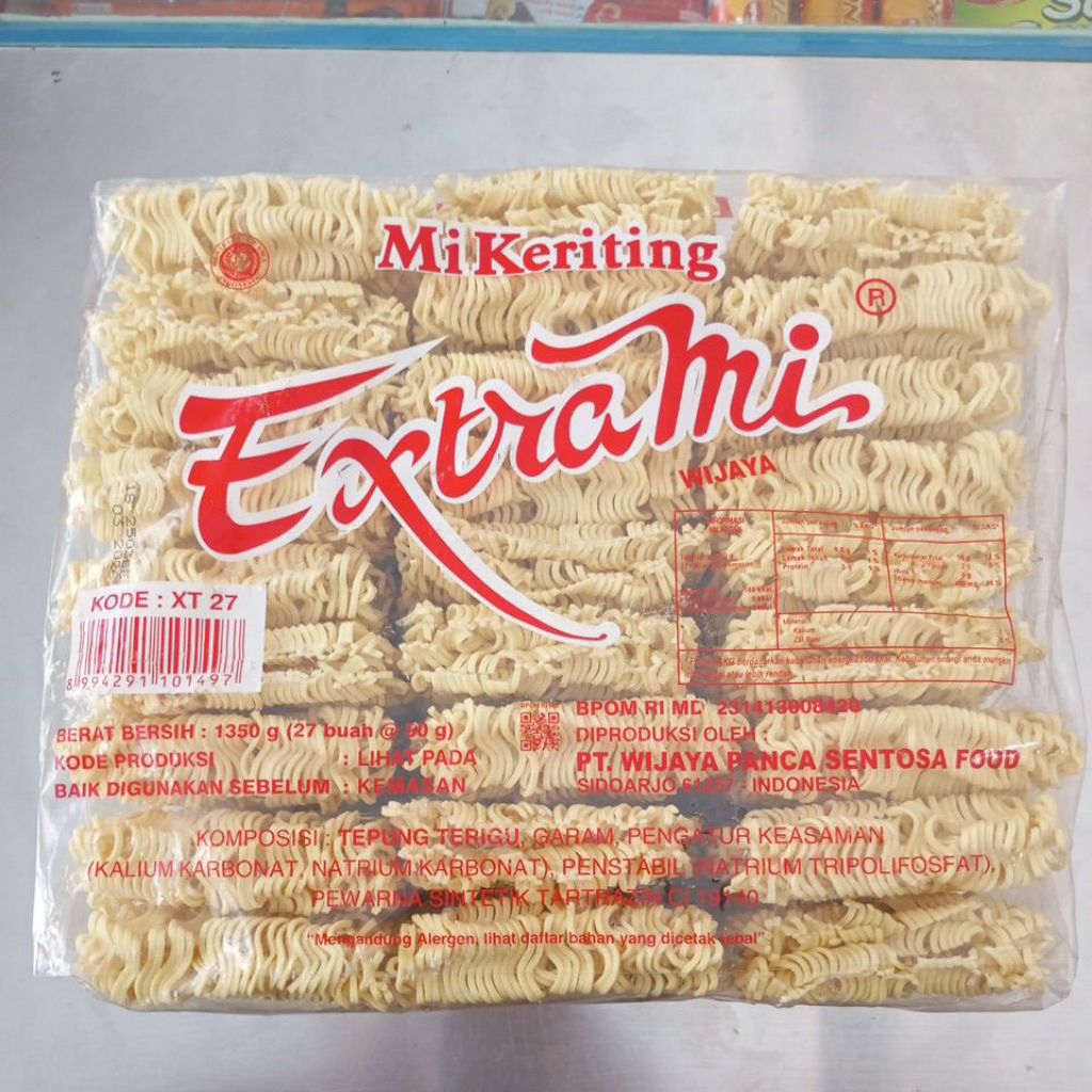 

Mie Kriting Extrami 1350g