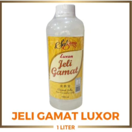 Jeli Gamat Luxor 1000ml Original | Jelly Gamat Luxor Asli | Luxor Jeli Gamat Sea Cucumber 1000ml