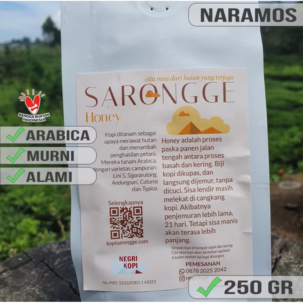 

Kopi Sarongge Honey