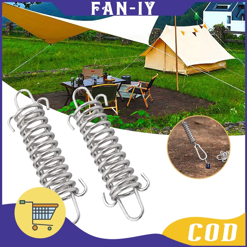 Gesper Tali Tenda Stainless Tali Angin Buckle Aksesoris Tenda Camping Tenda