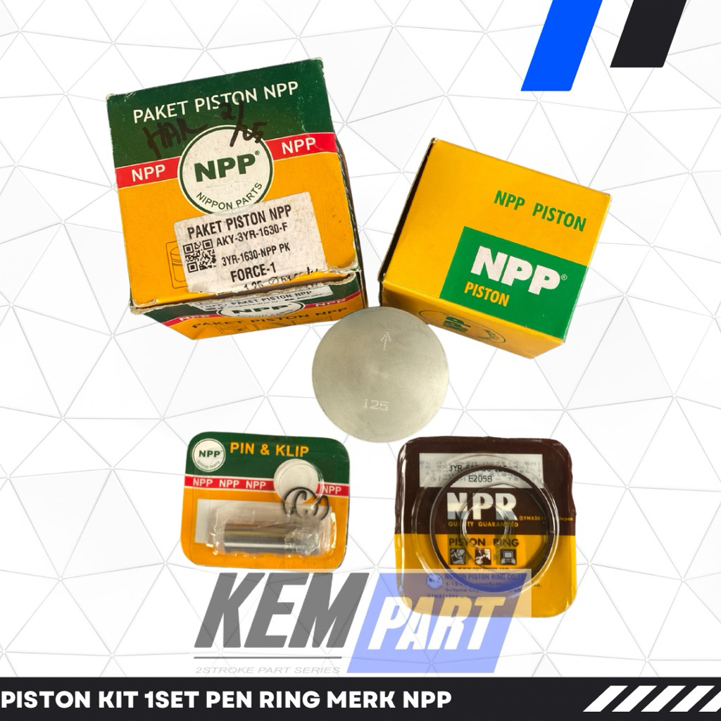 Piston seher kit set NPP ring pen Force 1 F1 Fizr F1zr