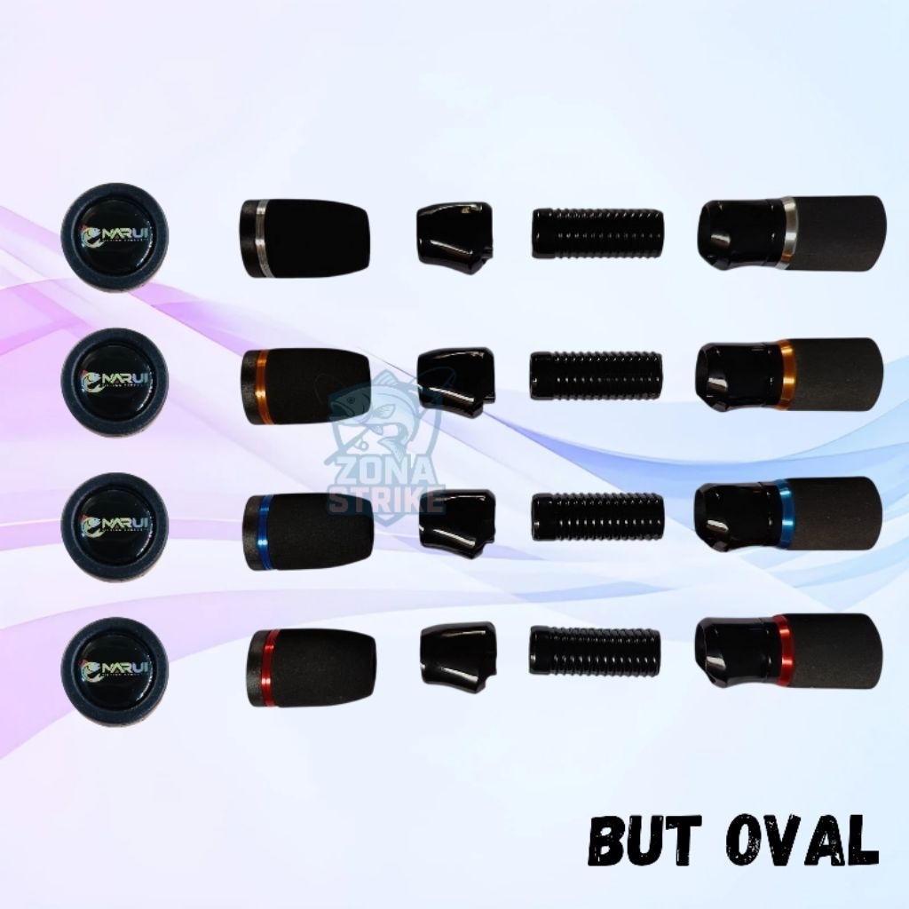 Reel Seat Skeleton + Mahkota EVA - Reel Seat Custom Joran