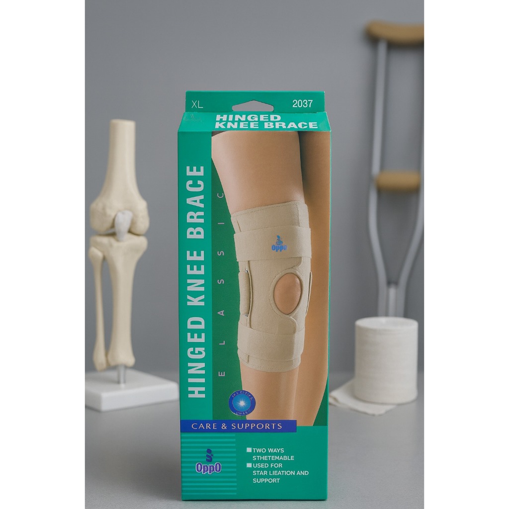 Oppo Hinged Knee Brace 2037 - Spiral Knee Stabilizer