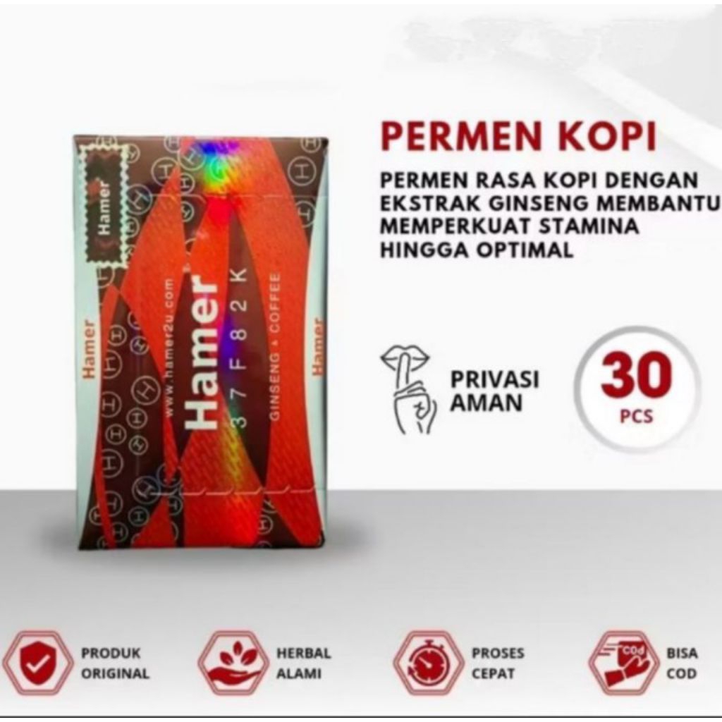 CandyHamer Merah Original isi 30 pcs HARGA PROMO!!!