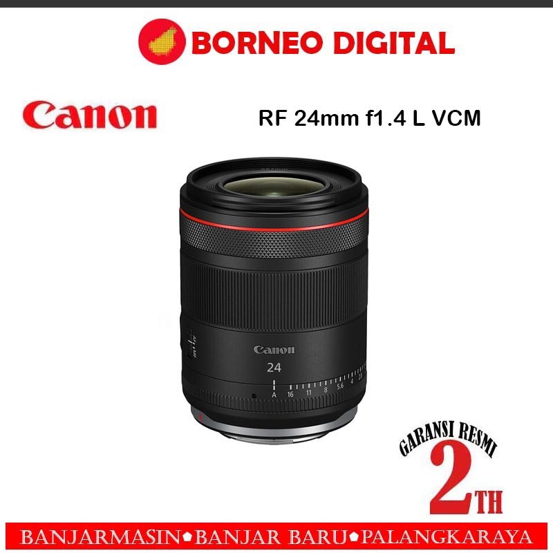 Canon RF 24mm f1.4 L VCM Lens Canon RF 24 mm f/1.4 L VCM RF24mm f/1.4L Lensa Kamera