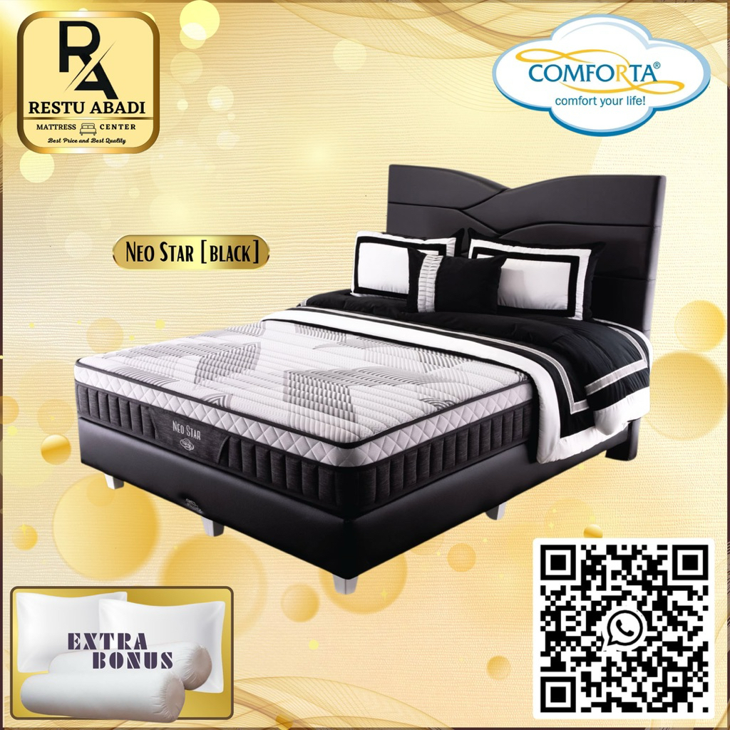 SPRINGBED  COMFORTA NEO STAR KASUR/FULLSET