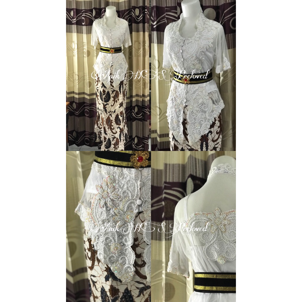 Kebaya Preloved Putih