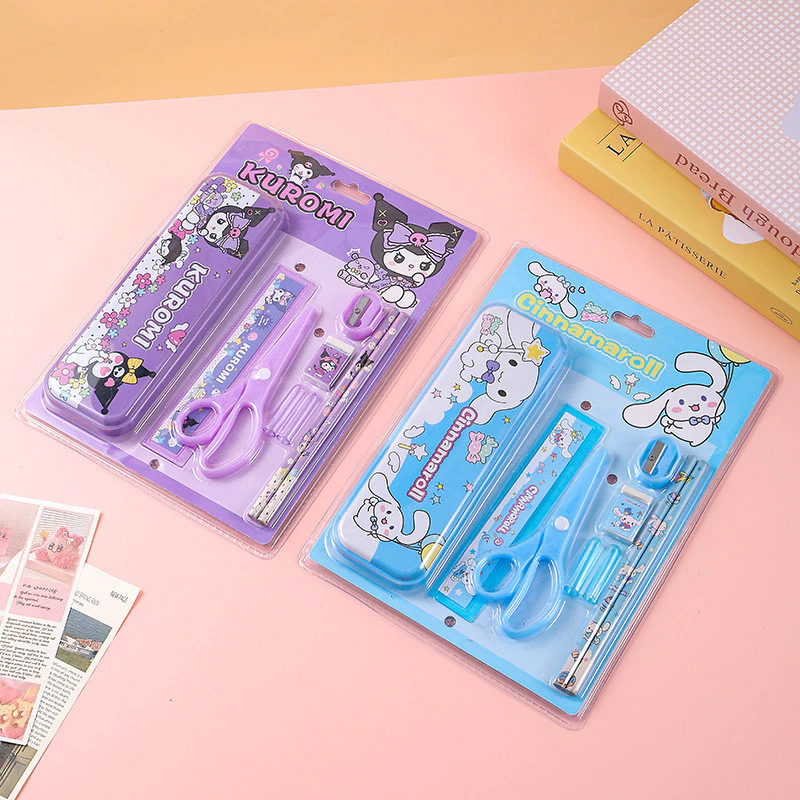 

Set Alat Tulis Sanrio Set Alat Tulis Gunting Sanrio Set Alat Tulis 9in1