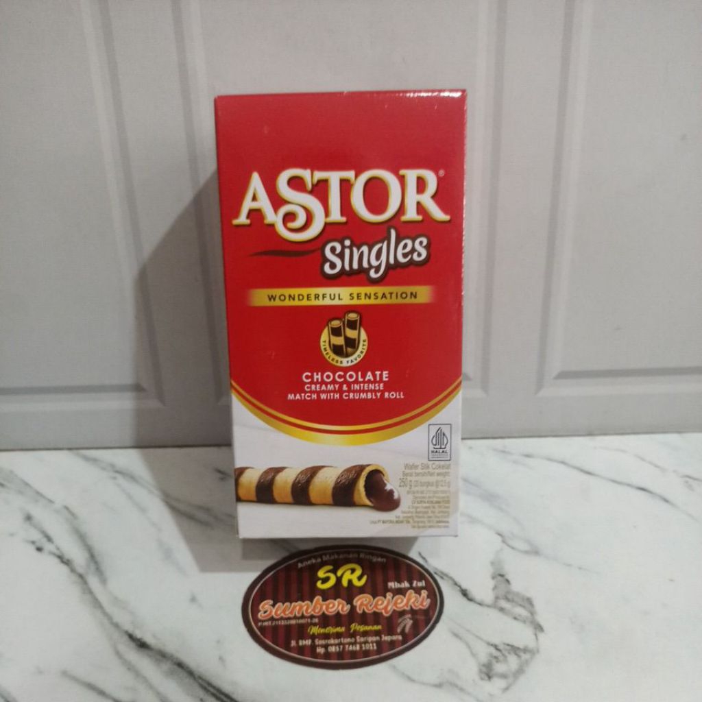 

ASTOR SINGLE CHOCOLATE ISI 20 BUNGKUS