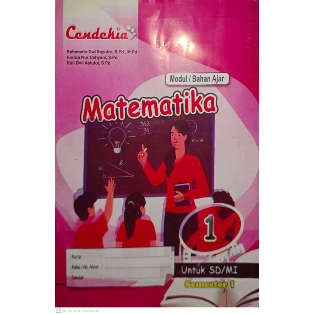 

MODUL PENDAMPING MATEMATIKA CENDEKIA SD/MI KELAS 1-6 SEMESTER 1