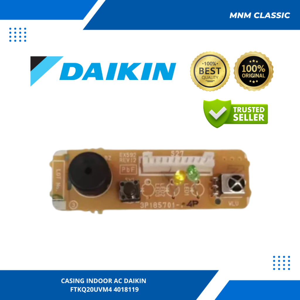 PCB AC DAIKIN Untuk model AC DAIKIN: CTKC15QVM4 CTKC20QVM4 CTKC15RVM4 CTKC20RVM4 CTKC25RVM4 CTKC35RV