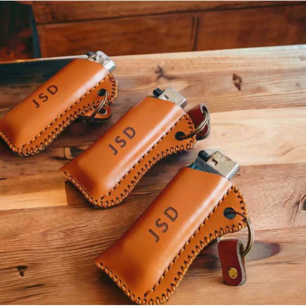 costom sarung korek Api kulit sapi asli sarung korek api tokai kriket