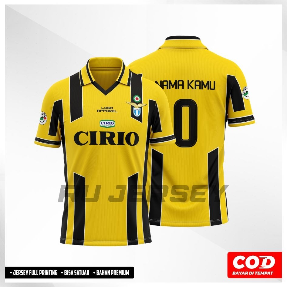 Jersey Lazio 1998 Cup Full Printing