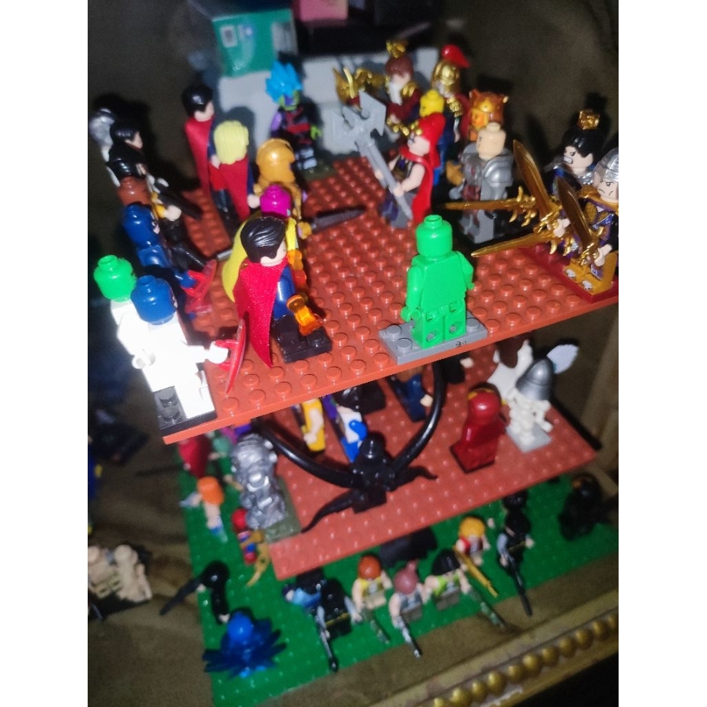 Minifigure lego marvel, tentara, anime dan dll (murah)