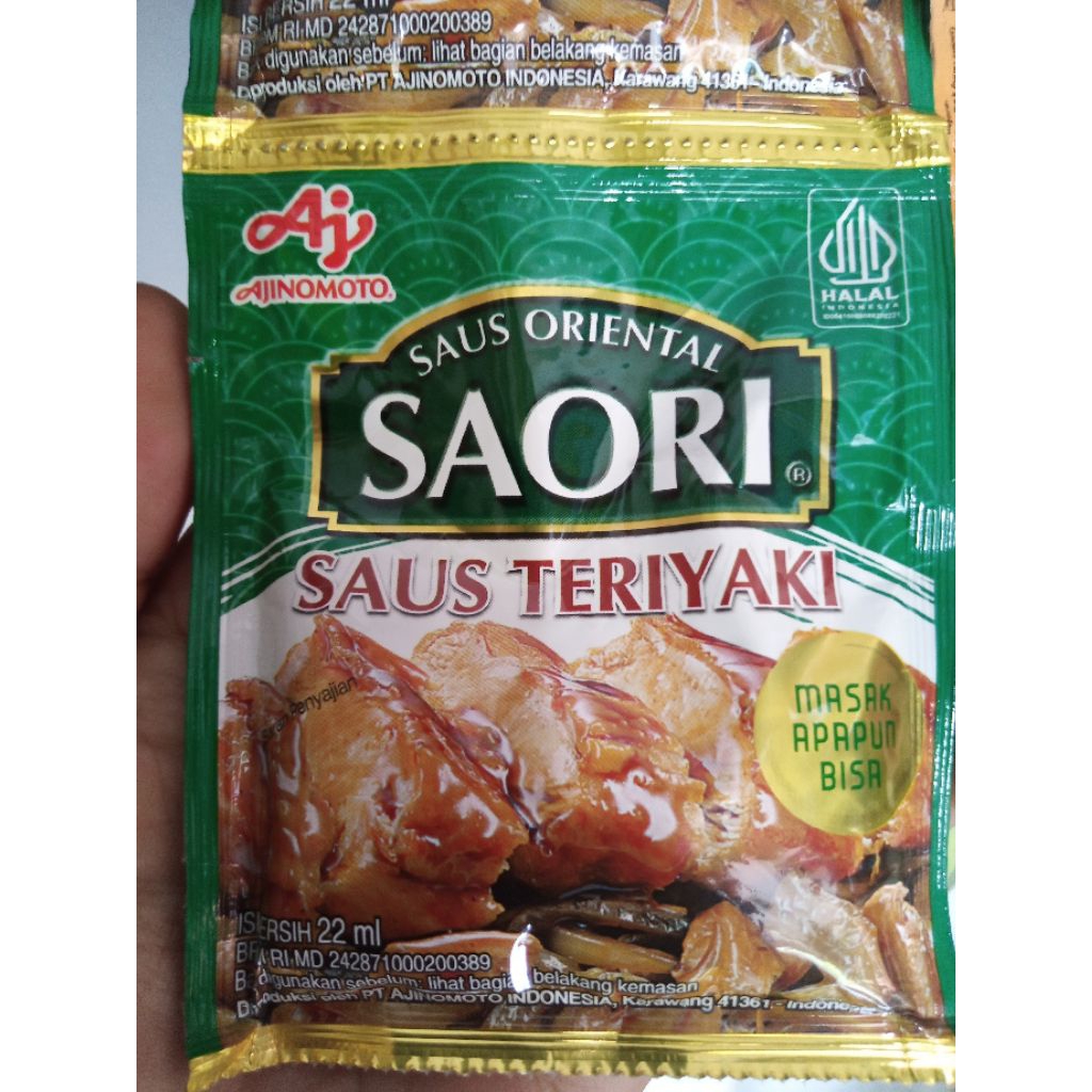 

Saori saya teriaki//bumbu tiram//