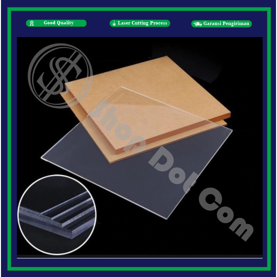 

Acrylic / Akrilik Lembaran Bening (60cm x 60cm)