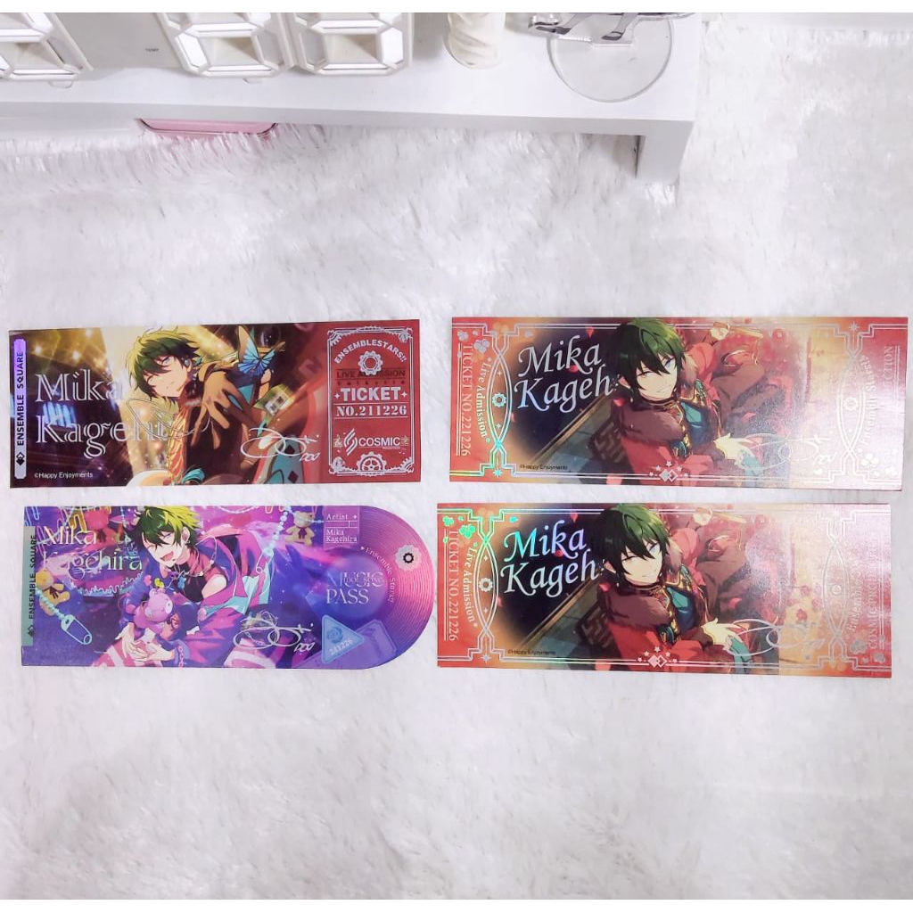 ENSEMBLE STARS Mika Kagehira Kagehira Mika Enstars Ticket